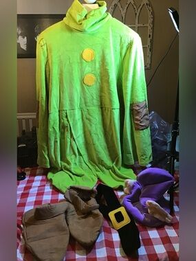 Disney Snow White & seven dwarfs  dopey adult costume size large -NWT